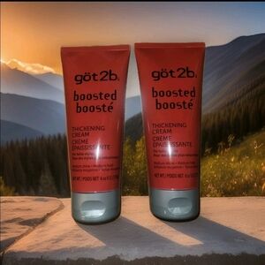 2 Got2B Boosted Hair Thickening Cream Fuller Style Medium Shine Medium Hold 6 oz